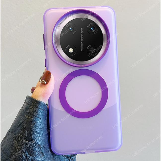 เคสโทรศัพท์, สำหรับ Honor X9C X9B X8C 400 5G, Honor Magic 7 400 Pro, เคสกันกระแทกแบบแข็งเคลือบด้านใส