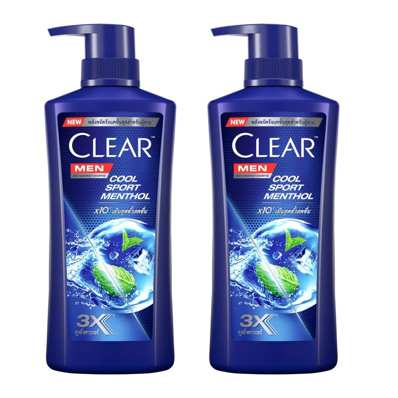 Combo 2 dầu Gội Clear Men Thái Lan 390ml/chai