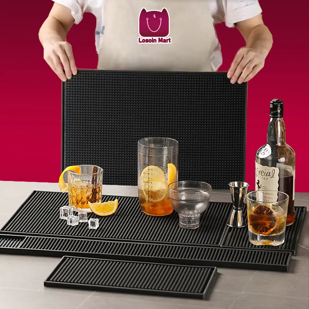 Thảm Cao Su Quầy Bar 45x30cm - 10x10cm - 15x30cm - Thiết bị máy móc pha chế