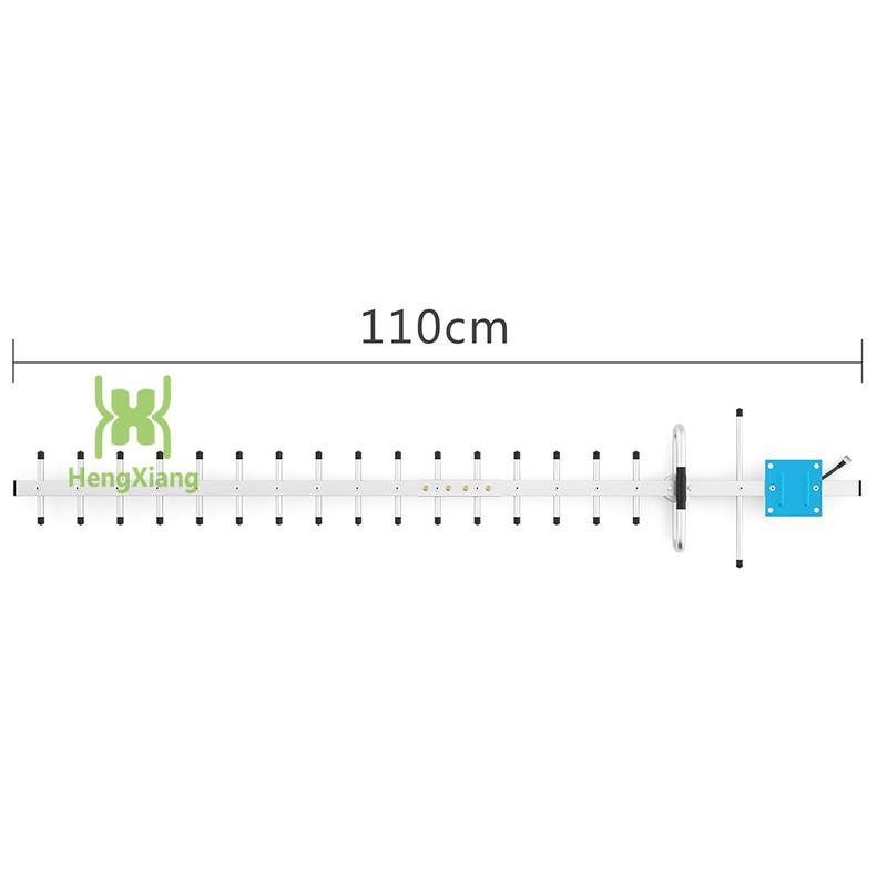 Yagi Antenna External 2G 3G 4G LTE 800-2700MHz 20dBi 18units Long Foldable N-Female Connector Works for Mobile Signal Booster, 4G Modem, wifi Router 6