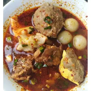 Baso Aci Acid Porsi lengkap (baso Aci cirawang) Garut Food Pedas