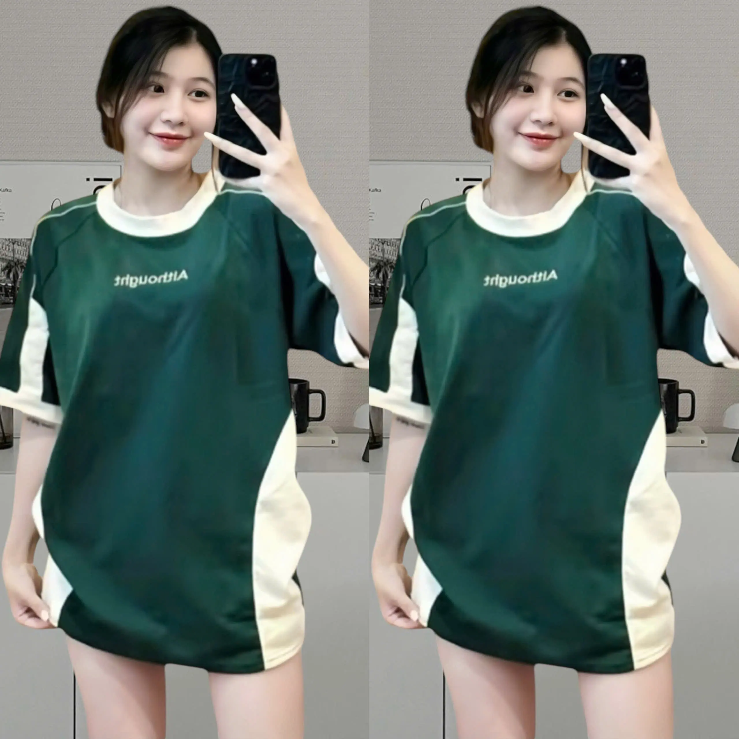 [HOT] ÁO THUN NAM NỮ RAGLAN ALTHOUGHT [MS_17] TEE.RAX - Áo Phông Unisex Form Rộng (36~80kg) Top WomenG Sò Voan