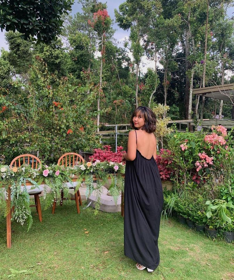 Product Introduction of Dress Pantai Longdress Korean Backless seksi Polos 6