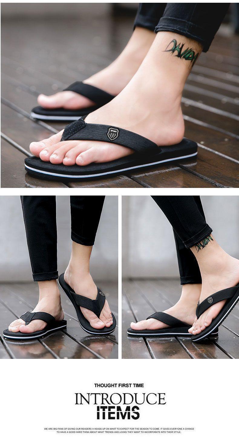 Product Introduction of Dép Xỏ Ngón Mùa Hè Cho Nam, Thời Trang, Đế Dày, Không Trơn Trượt, Đế Mềm, Cá Nhân Hóa, Chống Mài Mòn, Thích Hợp Cho Các Hoạt Động Ngoài Trời Và Bãi Biển Đế Bằng Đồng 11