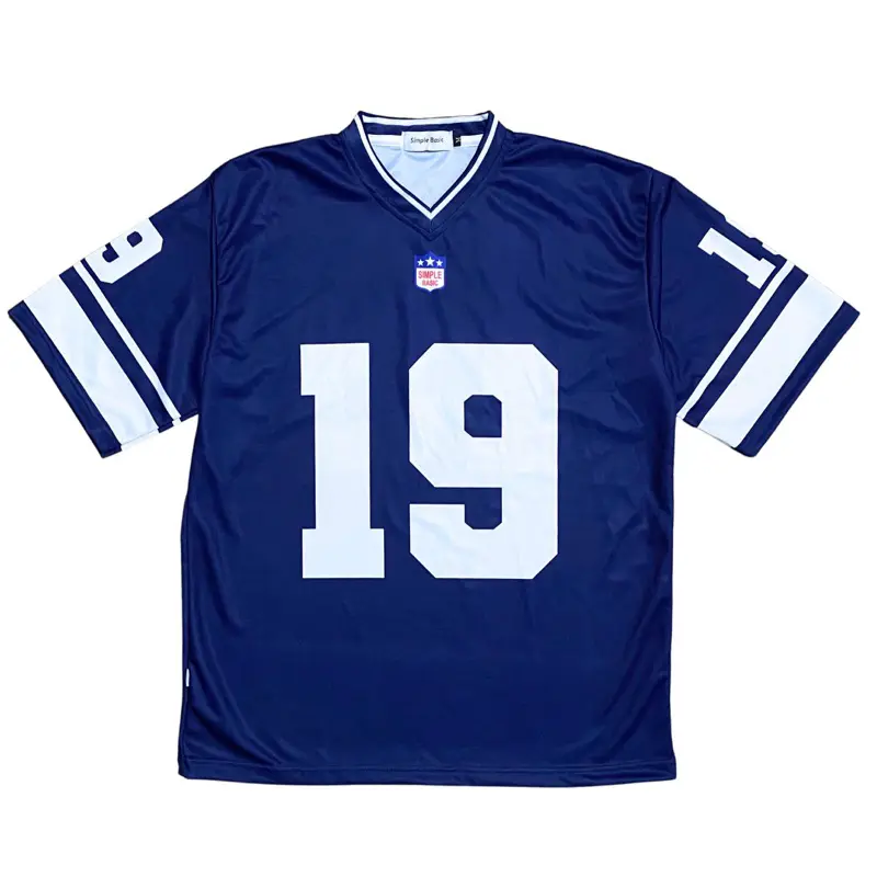 Jersey oversize simple basic nfl 19 / jersey rugby / jersey vintage 1