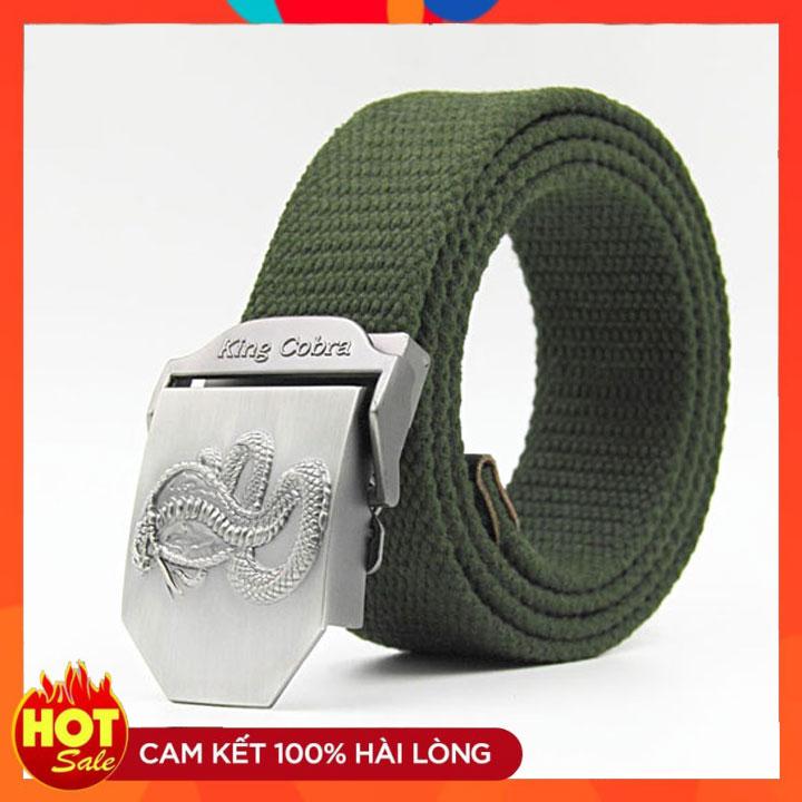 Product Introduction of Dây Nịt Nam Cao Cấp, Thắt Lưng Nam Vải Dù Mặt Khóa Hợp Kim Thép Chống Ghỉ Dây Bền Đẹp 6