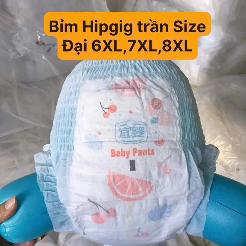 [ Bỉm đẹp ] 100 miếng bỉm quần Hipgig size M- 8XL thấm hút tốt