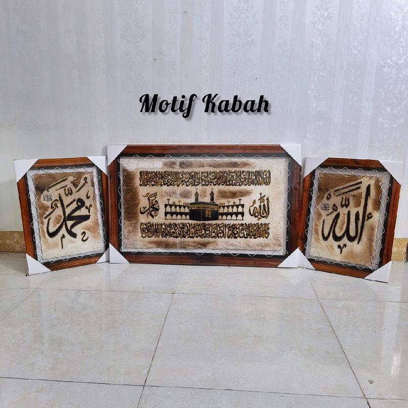 1 Set Kaligrafi Jumbo 3in1 80cmX50cm hiasan dinding 7