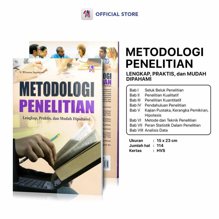 Promo Buku Metodologi Penelitian Metode Penelitian Lengkap Praktis dan ...