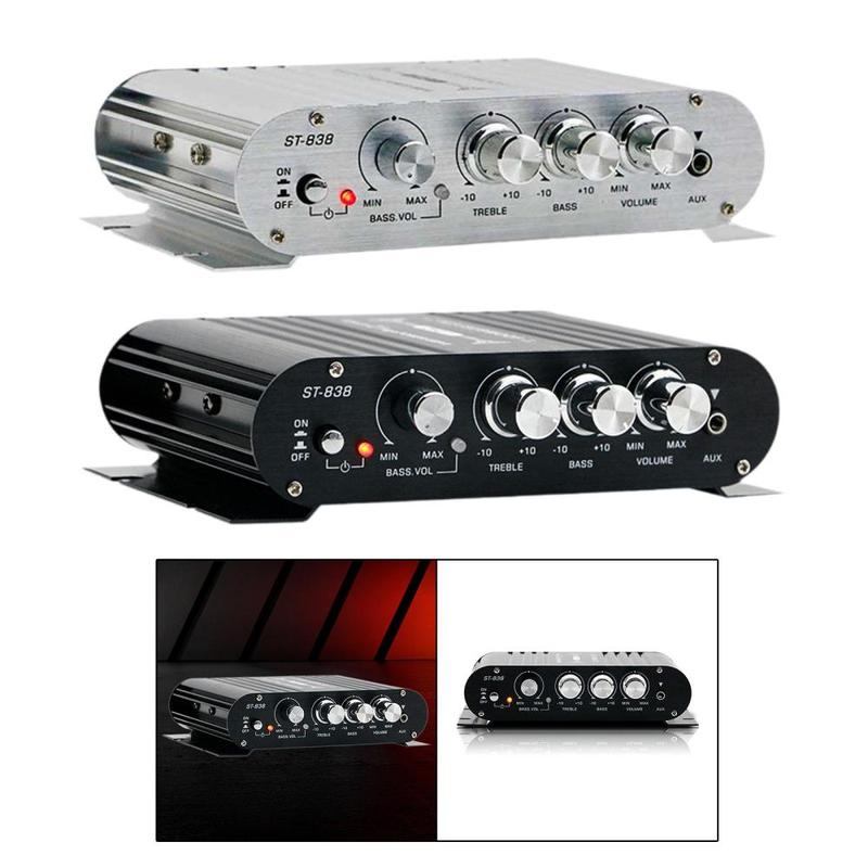 Bộ khuếch đại mini, Hiệu suất cao, Âm thanh nổi HiFi, Âm thanh dễ dàng để cài…