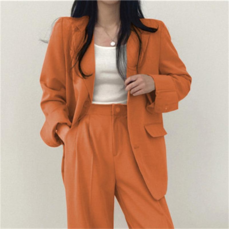 Product Introduction of Suit Jacket for Women 2024 Spring New Korean Style Coat Temperament Commute Blue Design Sense Niche Suit for Women 24