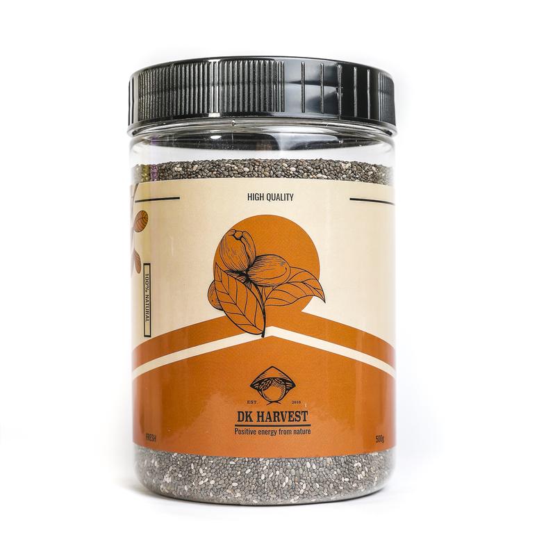 Hạt chia đen DK Harvest chuẩn Peru (Hàng vụ mới từ 20-5) - Hạt chia độ tinh khiết cao nhất, Thực phẩm ăn kiêng, Có giấy nhập khẩu và Xuất HĐ Công Ty