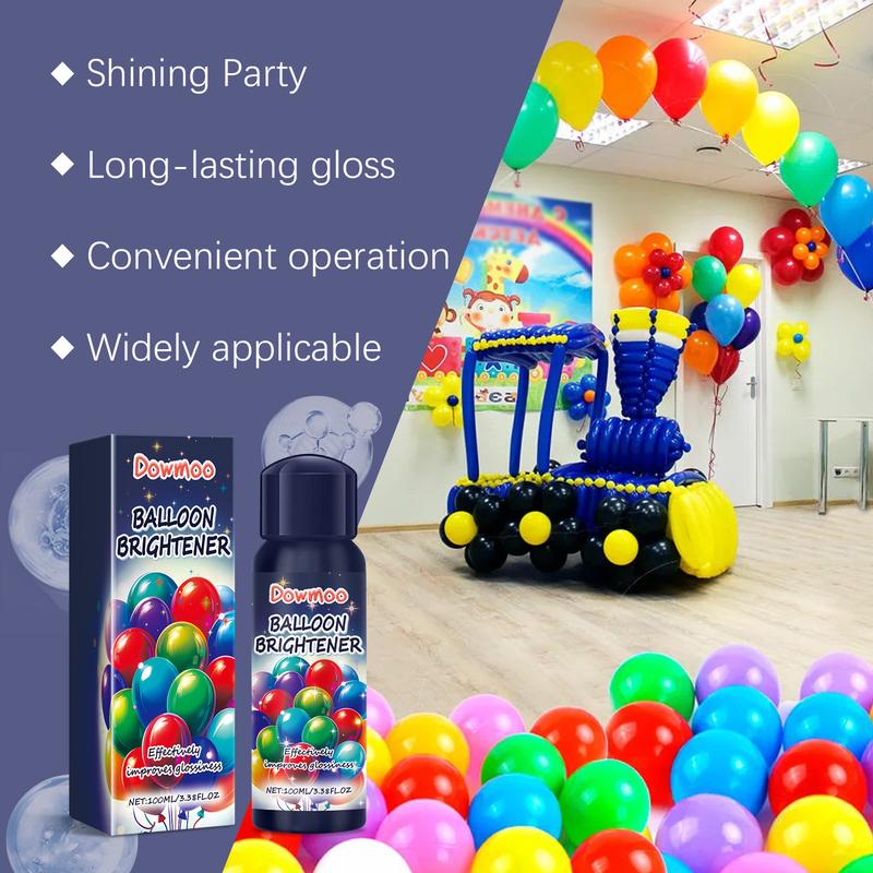 Product Introduction of Dowmoo Party Balloon Brightener Enhances Party Atmosphere Balloon Long-lasting Glossy Surface Texture Brightener 14
