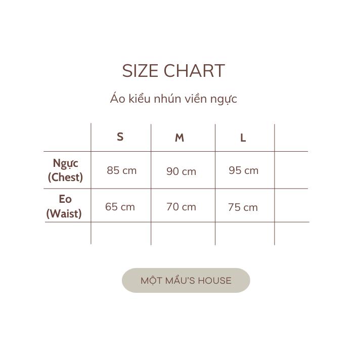 Product Introduction of Áo kiểu nhún viền ngực fom lửng có mút [Một Mẩu’s House] 0