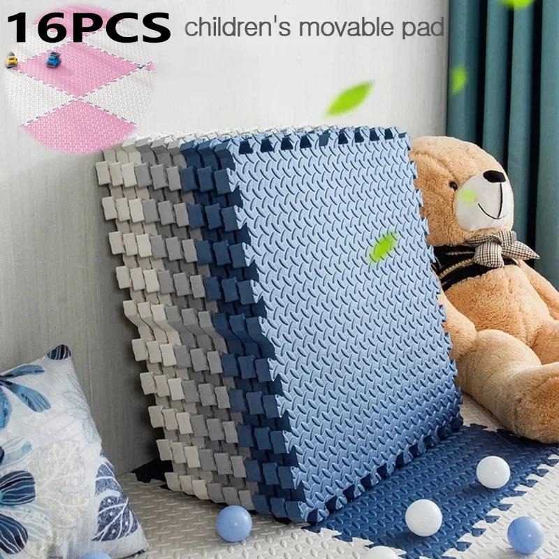 Product Introduction of Thảm Tập Gym Thể Thao, 1 Chiếc, 30 * 30cm, Được Làm Bằng Chất Liệu EVA, Thiết Kế Vân Lá, Thảm Trải Sàn, Thích Hợp Cho Yoga Và Thể Dục, Chống Trượt, Thảm Ghép Nối, Dày Dặn, Thích Hợp Cho Phòng Sốc Tập Luyện, Bảo Vệ 1