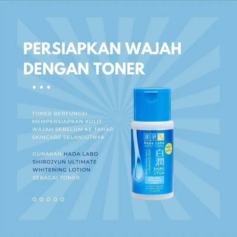 Hada Labo Shirojyun Ultimate Whitening Lotion 1