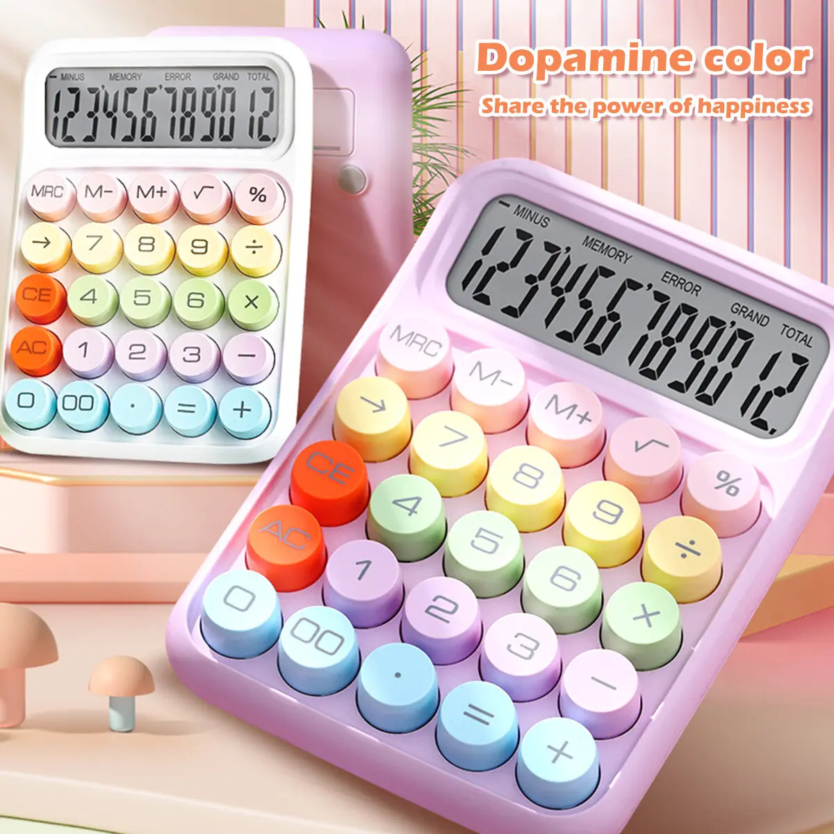 Multifunctional Calculator Exam Specific Scientific Large Key Function Calculator Learning Office Supplies Financial Accounting Supplies Stationery