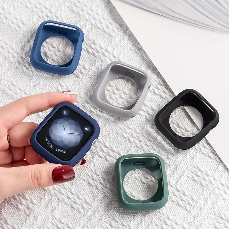 Silicone Case for IWatch Apple Watch Ultra 3 2 Series 11 10 9 8 7 6 5 4 SE 3 2 49mm 46mm 42mm 45mm 44mm 40mm 41mm 38mm Anti Gores Silikon Material Soft Candy Screen Protector Cover Bumper Jam Tangan Smartwatch for DT No 1 HW22 W26 IWO Silicone Case for IWatch Apple Watch Ultra 3 2 Series 11 10 9 8 7 6 5 4 SE 3 2 49mm 46mm 42mm 45mm 44mm 40mm 41mm 38mm Anti Gores Silikon Material Soft Candy Screen Protector Cover Bumper Jam Tangan Smartwatch for DT No 1 HW22 W26 IWO