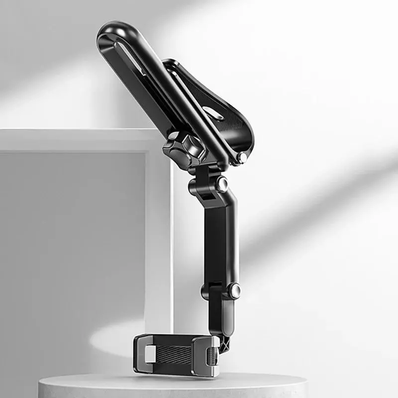 1080° Rotating Car Sun Visor Phone Holder, Car Phone Mount, GPS Cell Mobile Car Clip Bracket Stand for iPhone Xiaomi
