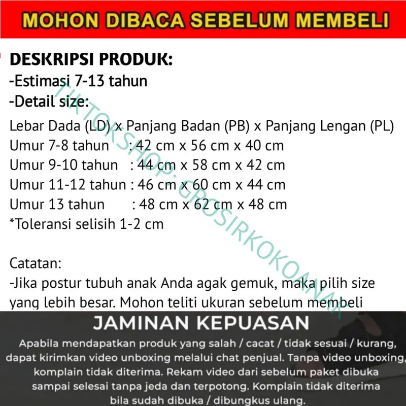 Baju Koko Anak Laki-Laki Muslim Cowok Atasan Lengan Panjang Premium Murah Terbaru Katun Nyaman 5