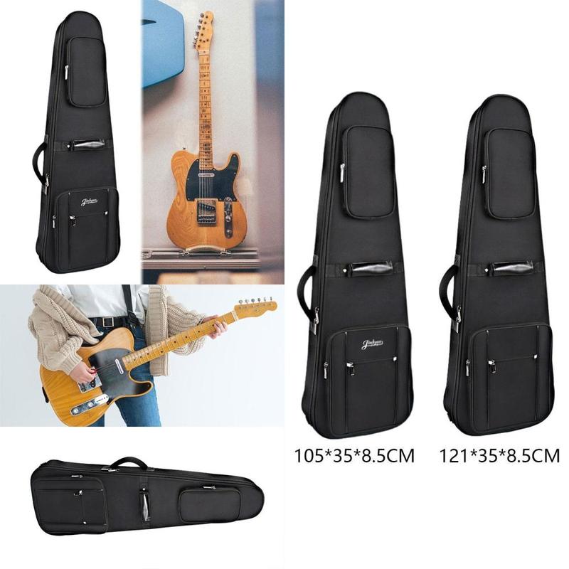 Electric Bass Guitar Bag with Side Handle Waterproof Thick Padding Gig Bag 2