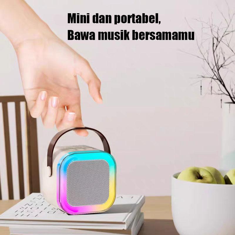 100% Original mini Karaoke speaker bluetooth Bass K12 Microphone Premium set lengkap speaker bluetooth mic wireless 100% Original mini Karaoke speaker bluetooth Bass K12 Microphone Premium set lengkap speaker bluetooth mic wireless