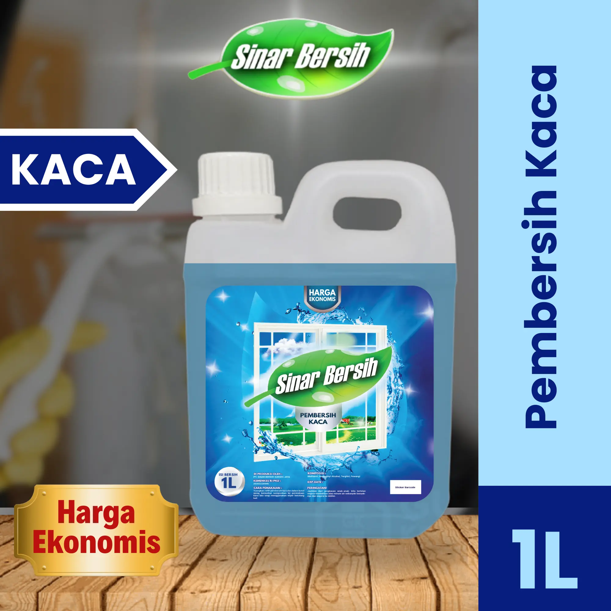 SINAR BERSIH Pembersih Kaca 1 Liter