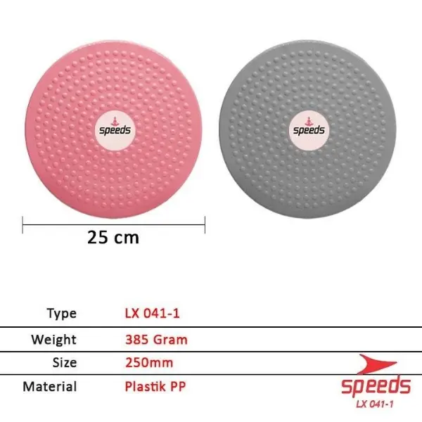 SPEEDS Waist Twisting Waist Twisting Disc 360° Alat Olahraga Santai Gym Portabel 041-1 1