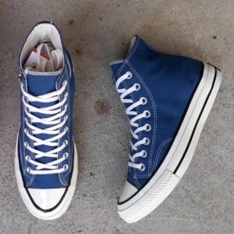 Sepatu Sneakers Allstarr Coonveers Classic Tinggi Unisex Sekolah Kuliah Main Canvas Casual Shoes Pria Hitam Sport Kasual Olahraga Running 3