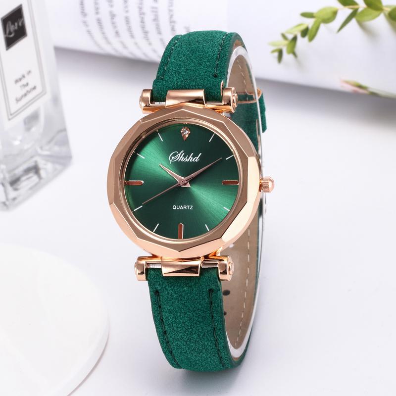Product Introduction of Đồng Hồ Thắt Lưng Da Lì Xu Hướng Thời Trang, Dành Cho Nữ, Kim Cương, Phong Trào Thạch Anh, Đồng Hồ Quà Tặng Nữ 1