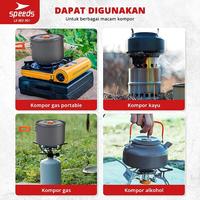 Gambar SPEEDS Alat Masak Camping Piknik Portable Serbaguna Mancing Lengkap Outdoor Simple 003-501 - 003-500 SET dari SPEEDS HOME Kota Surabaya 5 Tokopedia