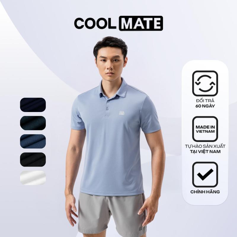 Áo Polo thể thao nam ProMax-S1 Logo thoáng khí - Coolmate