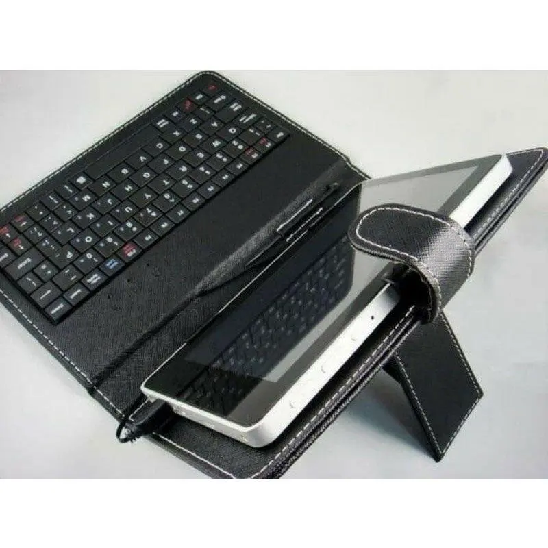 Bao da máy tính bảng Edge PC đa năng bao da bảo vệ Bluetooth không dây hai trong một 4