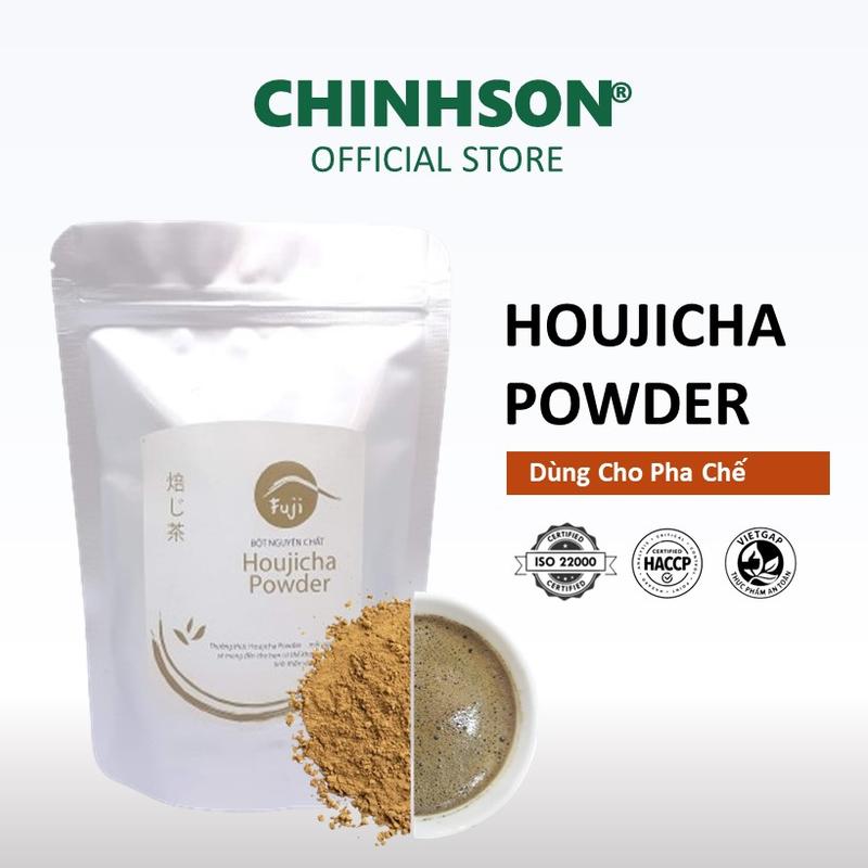 Bột Trà Rang Nguyên Chất Houjicha Powder Pha Chế Đồ Uống, Làm Bánh Kẹo, Kem