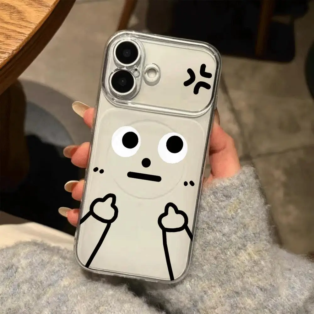 Ốp lưng điện thoại hình hoạt hình có thể biến thành iPhone 17 trong chớp mắt, phù hợp cho iPhone 17/16/15, iPhone 14/13/12. Ốp lưng bảo vệ dễ thương và chống va đập cho mẫu iPhone 17 Pro Max mới nhất.