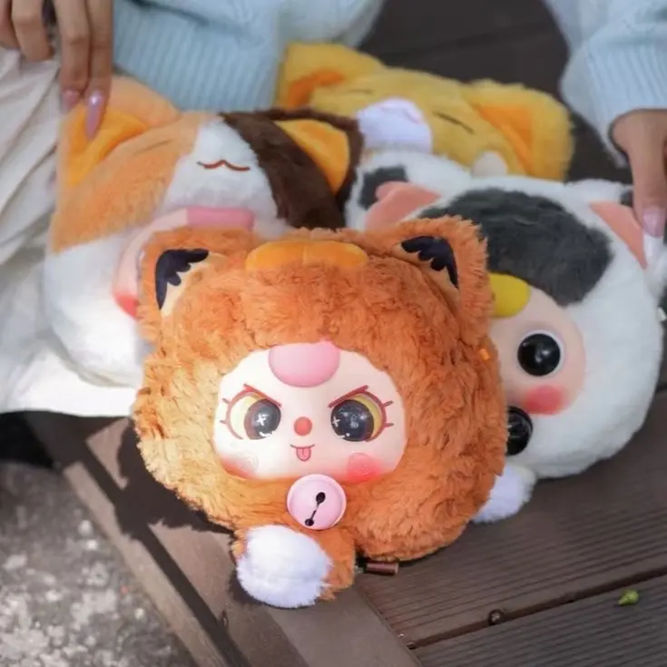 Mèo thần tài-Lucky cat-bb3 siu đẹp Toy Thú Nhồi Bông Thú Bông Đồ Chơi
