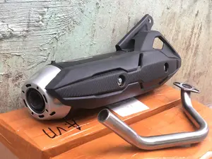 Knalpot Copy Cms Tzm Racing Motor Beat Mio Vario All Matic Tabung Panjang Airblade