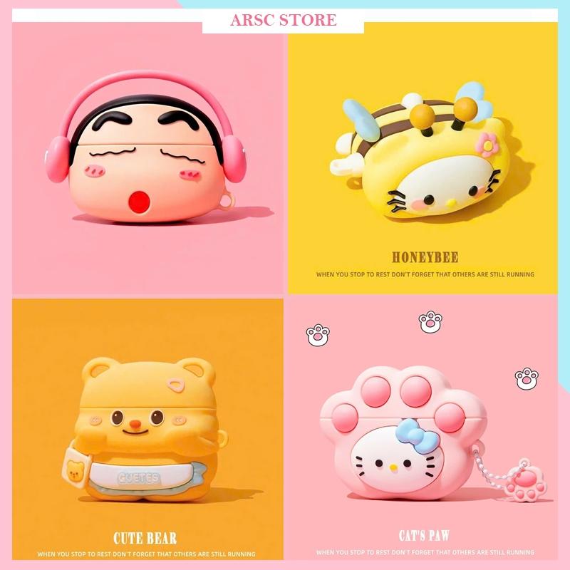  Vỏ đựnġ ốp Case AIRPOD 1 2 3 4 Pro bảo vệ tai nghe không dây bluetooth Airpods 