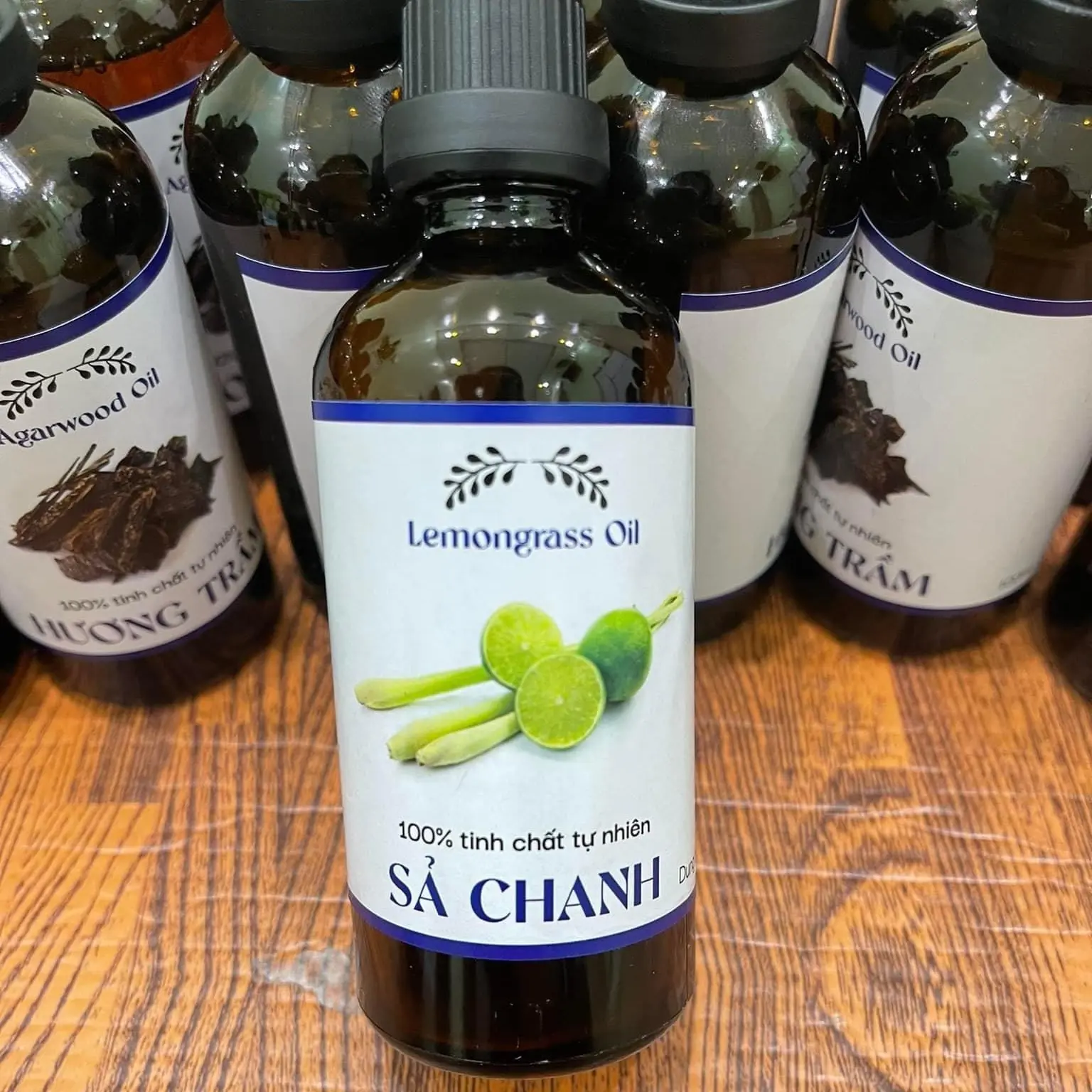 Tinh dầu xông phòng sả chanh 100ml