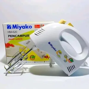 Mixer Hand HM-620 Miyako Mixer Tangan Miyako Alat Pembuat Kue Praktis Original Dengan Garansi