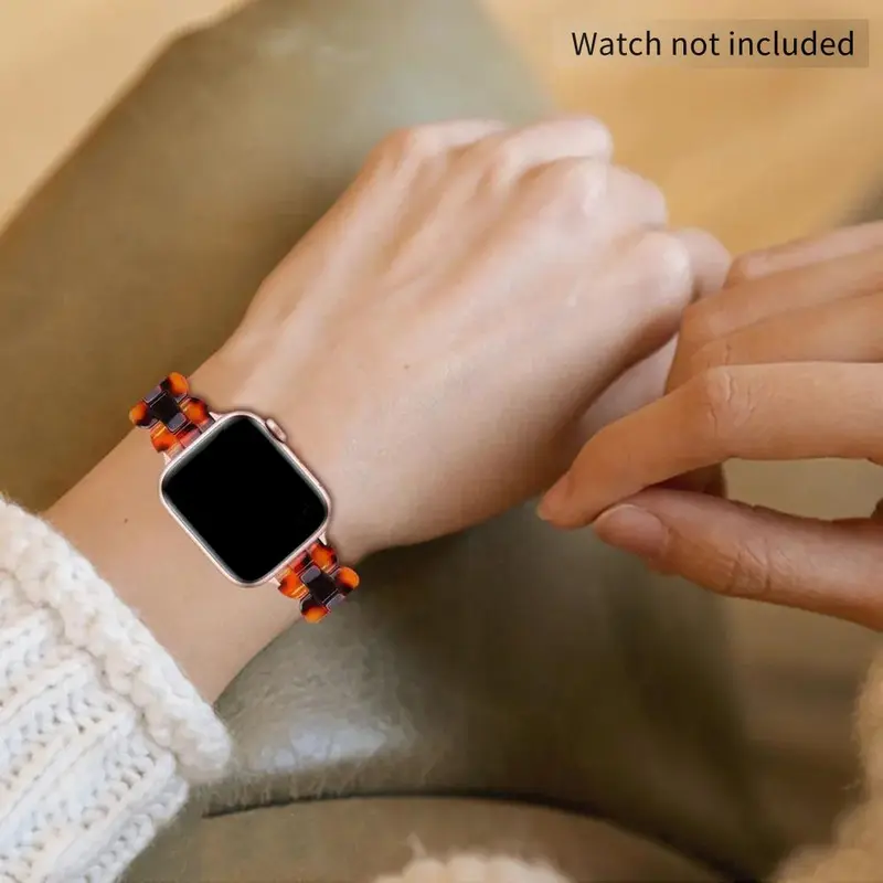 GIROUETTE Fashion Watch Band (Band Only), Stylish Watch Band for Women, Replacement Watch Band for Apple Watch Series 9 8 7 6 5 4 3 2 1 SE SE2 5