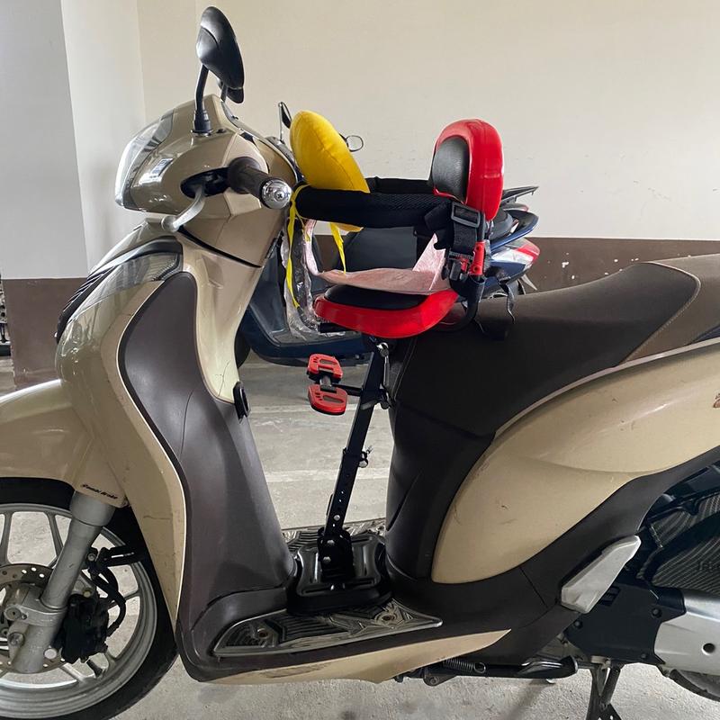 Ghế ngồi xe máy cho bé ghế ngồi cho bé trên xe máy xe máy điện xe tay ga Phụ Kiện Phụ Tùng 1