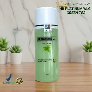 HB Platinum WLG Greentea Premium BPOM Original Whitening Skin Booster
