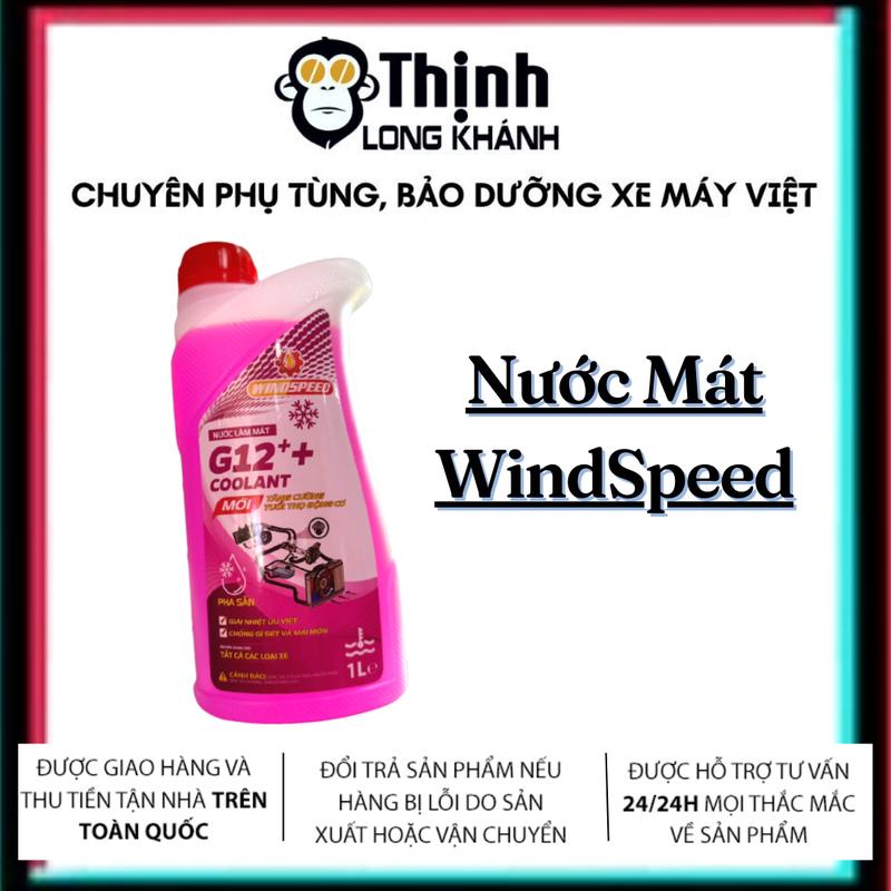  NƯỚC LÀM MÁT HỒNG COOLANT READYMIX G12 WINDSPEED - 1LIT 