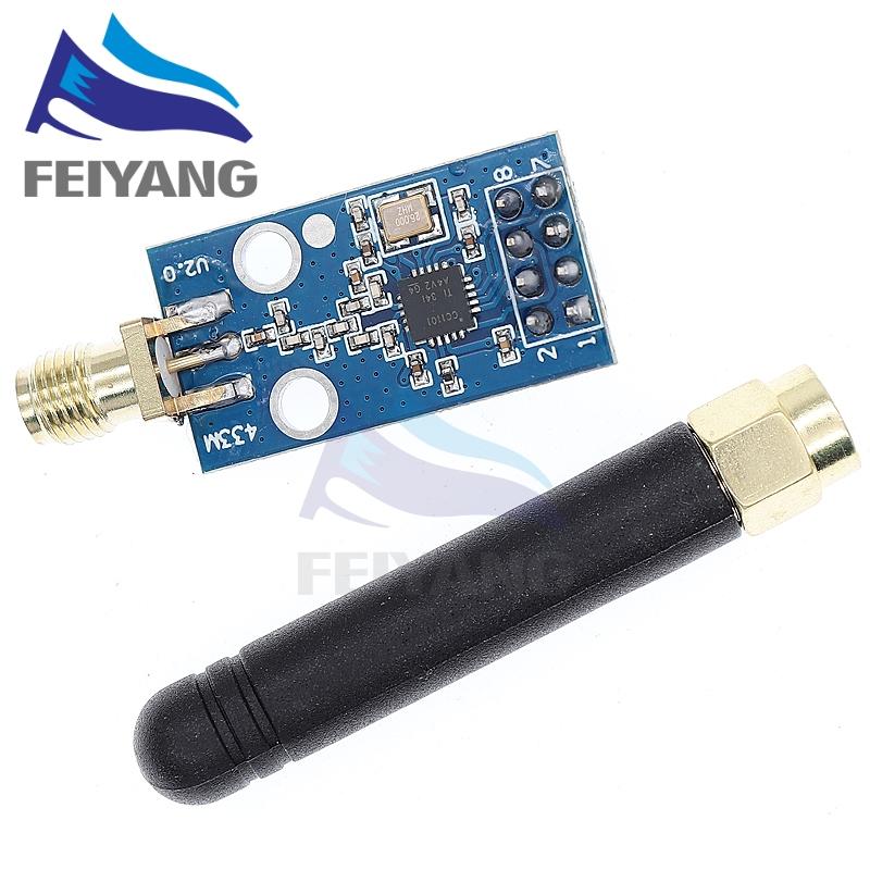 CC1101 433Mhz Wireless Transceiver RF Module Wireless RF Transceiver Module Data Transmission 2