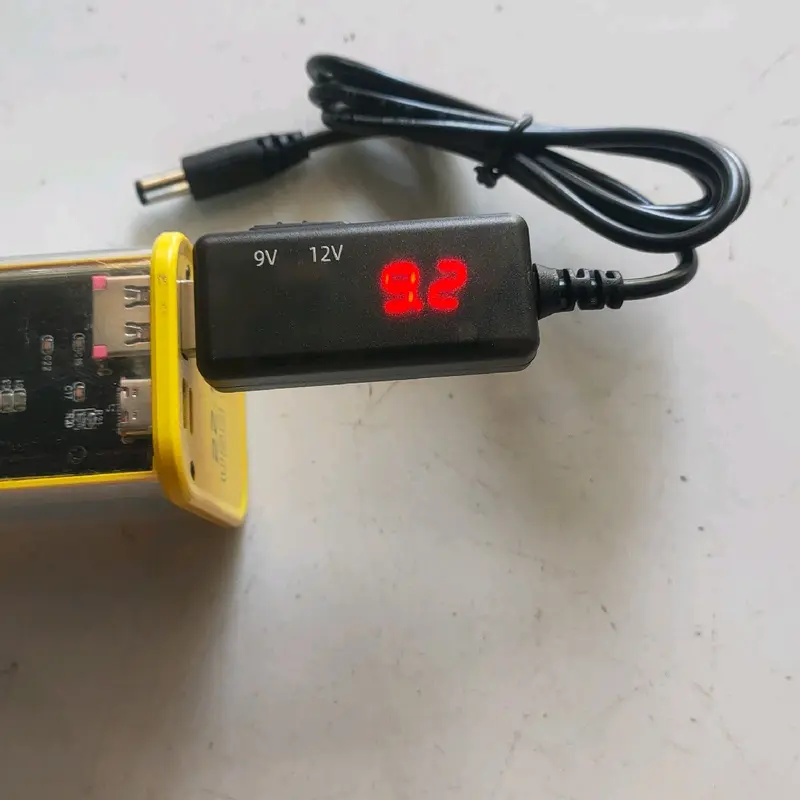 USB Boot Nguồn Từ 9v & 12v 1.3a Cấp Nguồn  Cho Wifi Khi Bị Cúp Điện Lấy Nguồn Từ Sạc Dự Phòng 5
