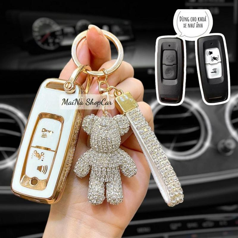 Ốp chìa khóa xe máy Smartkey 2 nút Honda 2022 Vision, SH Mode, Air Blade, Lead,....chất liệu TPU bảo vệ tuẏệt đối