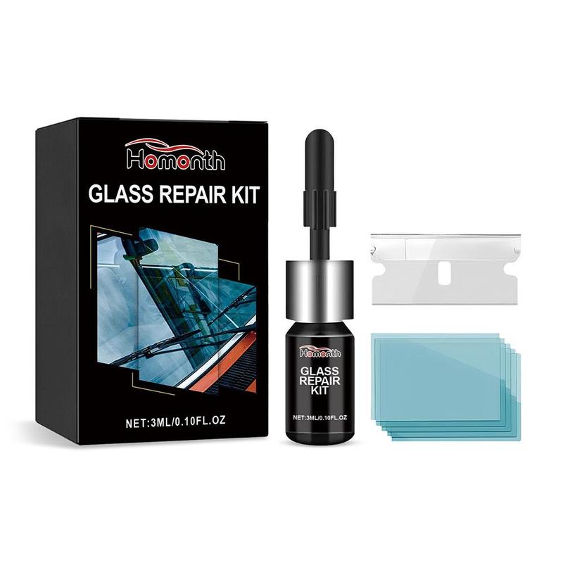 Product Introduction of Car Windshield Crack Repair Fluid Window Repair Resin Glass Curing Car Scratch Crack Glue Y6J8 20