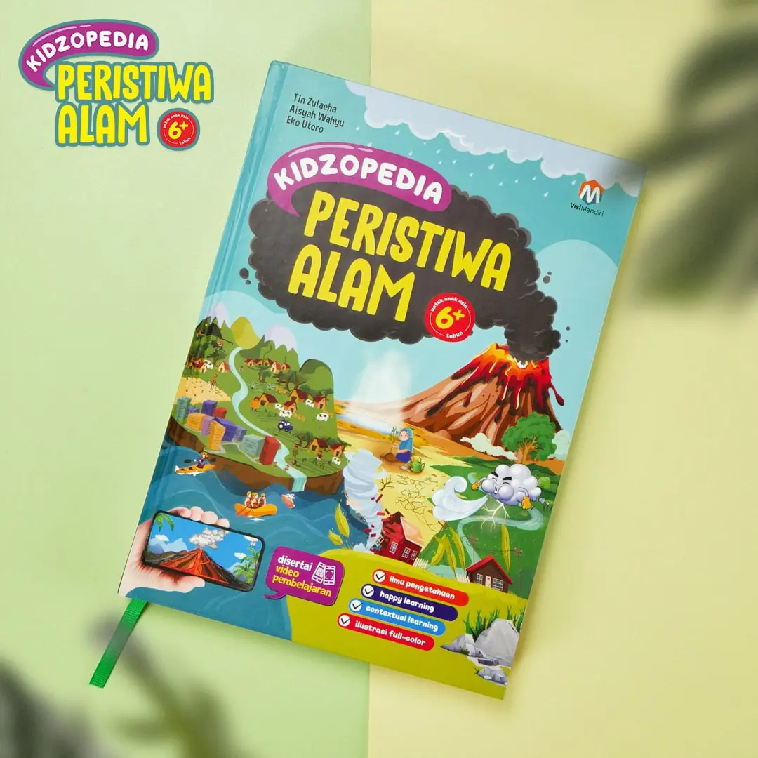Visi Mandiri Kidzopedia Peristiwa Alam Buku Ensiklopedia Sains Teknologi Anak SD SMP