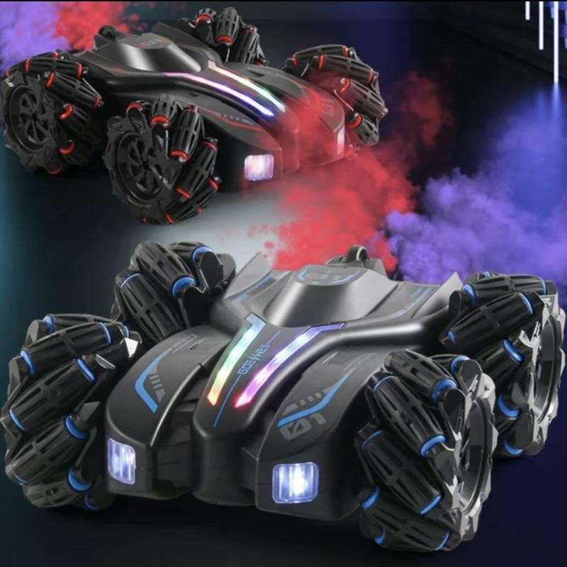 Product Introduction of xe Điều khiển Địa Hình Từ Xa Stunt Car S665 Xoay 360 độ , Phun Khói Kép , Có Nhạc ,Có Đèn , Đi Được Cả 2 mặt cho bé 1